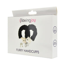 Load image into Gallery viewer, loving-joy-furry-handcuffs-black
