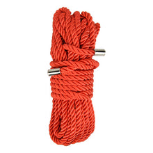 Load image into Gallery viewer, bound-to-please-silky-bondage-rope-red-10m
