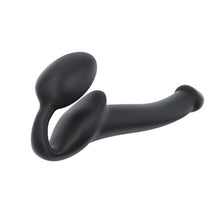Load image into Gallery viewer, strap-on-me-semi-realistic-bendable-strap-on-black-small
