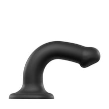 Load image into Gallery viewer, strap-on-me-semi-realistic-dual-density-bendable-dildo-black-medium
