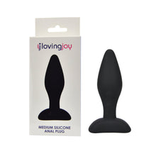 Load image into Gallery viewer, loving-joy-silicone-anal-plug-medium
