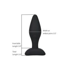Load image into Gallery viewer, loving-joy-silicone-anal-plug-small
