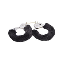 Load image into Gallery viewer, bound-to-play-heavy-duty-furry-handcuffs-black
