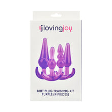 Load image into Gallery viewer, loving-joy-butt-plug-training-kit-purple
