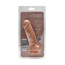 Load image into Gallery viewer, loving-joy-7-inch-realistic-silicone-dildo-with-suction-cup-and-balls-vanilla
