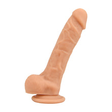 Load image into Gallery viewer, loving-joy-8-inch-realistic-silicone-dildo-with-suction-cup-and-balls-vanilla
