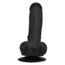 Load image into Gallery viewer, loving-joy-9-inch-realistic-silicone-dildo-with-suction-cup-and-balls-black
