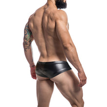 Load image into Gallery viewer, c4m-booty-shorts-black-leatherette-extra-large
