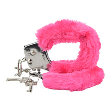 Load image into Gallery viewer, bound-to-play-heavy-duty-furry-handcuffs-pink
