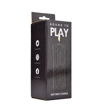 Load image into Gallery viewer, bound-to-play-hot-wax-candle-black
