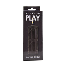 Load image into Gallery viewer, bound-to-play-hot-wax-candle-black
