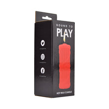 Load image into Gallery viewer, bound-to-play-hot-wax-candle-red
