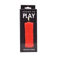 Load image into Gallery viewer, bound-to-play-hot-wax-candle-red
