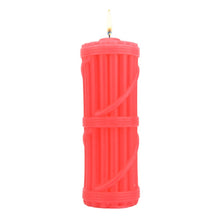 Load image into Gallery viewer, bound-to-play-hot-wax-candle-red
