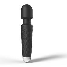 Load image into Gallery viewer, loving-joy-20-function-wand-vibrator-black
