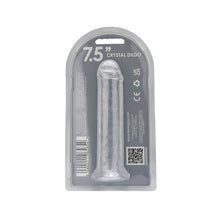 Load image into Gallery viewer, loving-joy-7-5-inch-suction-cup-dildo-clear

