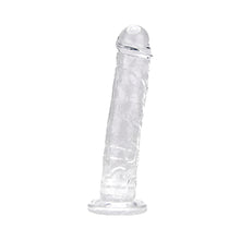 Load image into Gallery viewer, loving-joy-8-5-inch-suction-cup-dildo-clear
