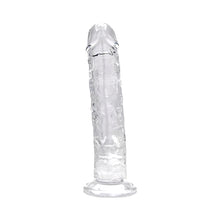 Load image into Gallery viewer, loving-joy-9-5-inch-suction-cup-dildo-clear
