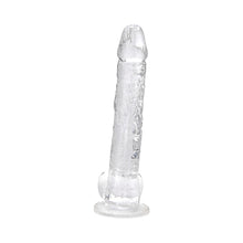 Load image into Gallery viewer, loving-joy-11-inch-dildo-with-balls-clear
