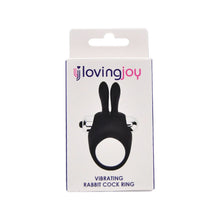 Load image into Gallery viewer, loving-joy-silicone-vibrating-rabbit-cock-ring
