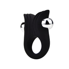 Load image into Gallery viewer, loving-joy-silicone-vibrating-textured-cock-ring
