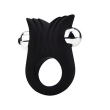 Load image into Gallery viewer, loving-joy-silicone-vibrating-textured-cock-ring
