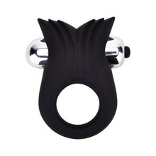 Load image into Gallery viewer, loving-joy-silicone-vibrating-textured-cock-ring
