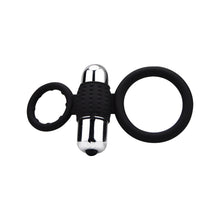 Load image into Gallery viewer, loving-joy-silicone-vibrating-cock-and-ball-ring
