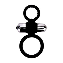 Load image into Gallery viewer, loving-joy-silicone-vibrating-cock-and-ball-ring
