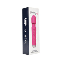 Load image into Gallery viewer, loving-joy-20-function-wand-vibrator-pink
