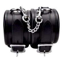 Load image into Gallery viewer, bound-leather-wrist-restraints
