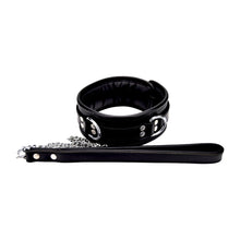Load image into Gallery viewer, bound-leather-collar
