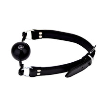 Load image into Gallery viewer, bound-leather-solid-ball-gag

