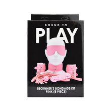 Load image into Gallery viewer, bound-to-play-beginners-bondage-kit-pink-8-piece
