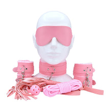 Load image into Gallery viewer, bound-to-play-beginners-bondage-kit-pink-8-piece
