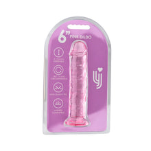 Load image into Gallery viewer, loving-joy-6-inch-suction-cup-dildo-pink
