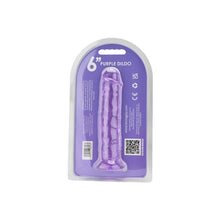 Load image into Gallery viewer, loving-joy-6-inch-suction-cup-dildo-purple
