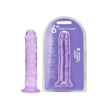 Load image into Gallery viewer, loving-joy-6-inch-suction-cup-dildo-purple
