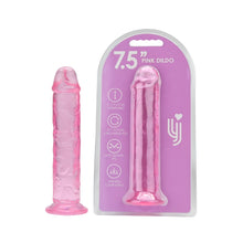 Load image into Gallery viewer, loving-joy-7-5-inch-suction-cup-dildo-pink
