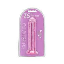 Load image into Gallery viewer, loving-joy-7-5-inch-suction-cup-dildo-pink

