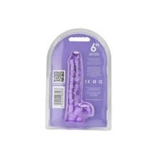 Load image into Gallery viewer, loving-joy-6-inch-dildo-with-balls-purple
