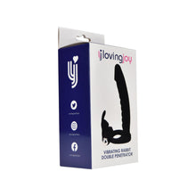 Load image into Gallery viewer, loving-joy-double-fun-vibrating-rabbit-double-penetration-strap-on
