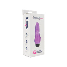 Load image into Gallery viewer, loving-joy-7-inch-realistic-vibrator-purple
