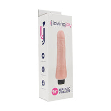 Load image into Gallery viewer, loving-joy-9-5-inch-realistic-vibrator-vanilla
