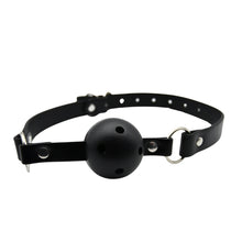 Load image into Gallery viewer, bound-to-play-breathable-ball-gag-black
