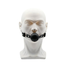 Load image into Gallery viewer, bound-to-play-breathable-ball-gag-black
