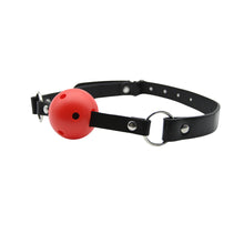 Load image into Gallery viewer, bound-to-play-breathable-ball-gag-red
