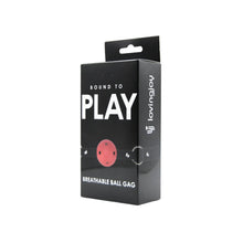 Load image into Gallery viewer, bound-to-play-breathable-ball-gag-red
