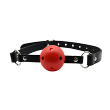 Load image into Gallery viewer, bound-to-play-breathable-ball-gag-red
