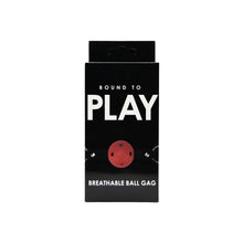 Load image into Gallery viewer, bound-to-play-breathable-ball-gag-red
